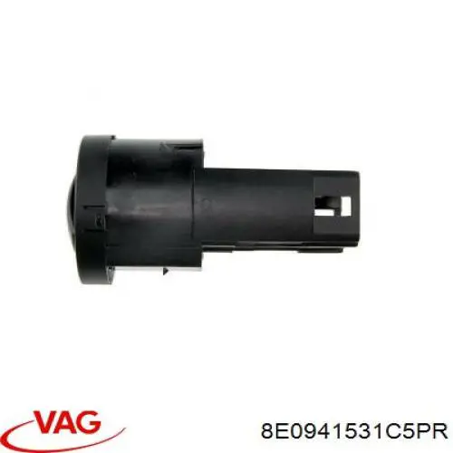 8E0941531C5PR VAG interruptor de faros para "torpedo"