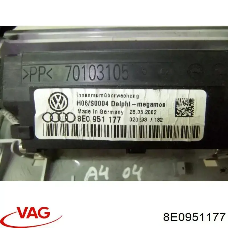 Comprar 8E0951177 VAG Sensor de movimiento en el habitáculo