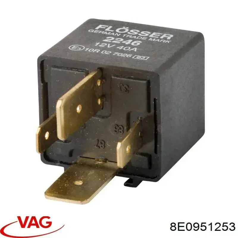 Comprar 8E0951253 VAG Relé de bomba eléctrica de combustible
