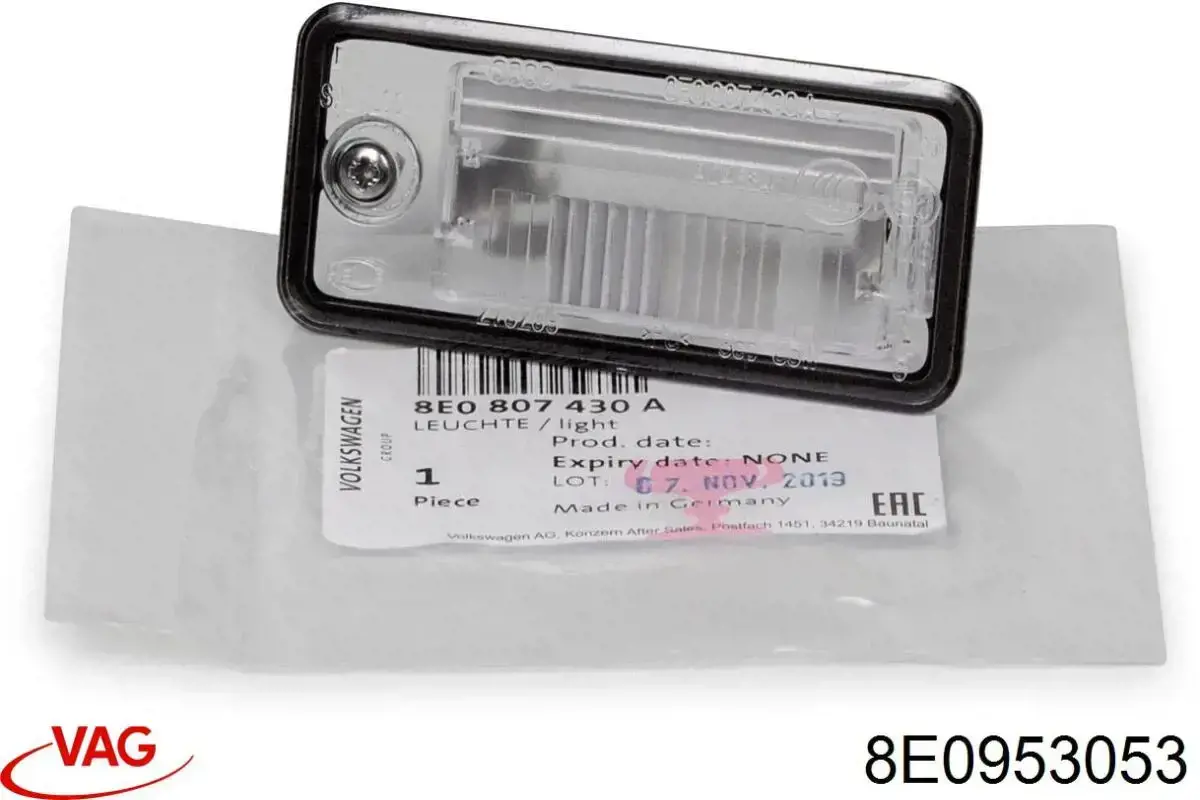 Comprar 8E0953053 VAG Portalámparas de luz intermitente