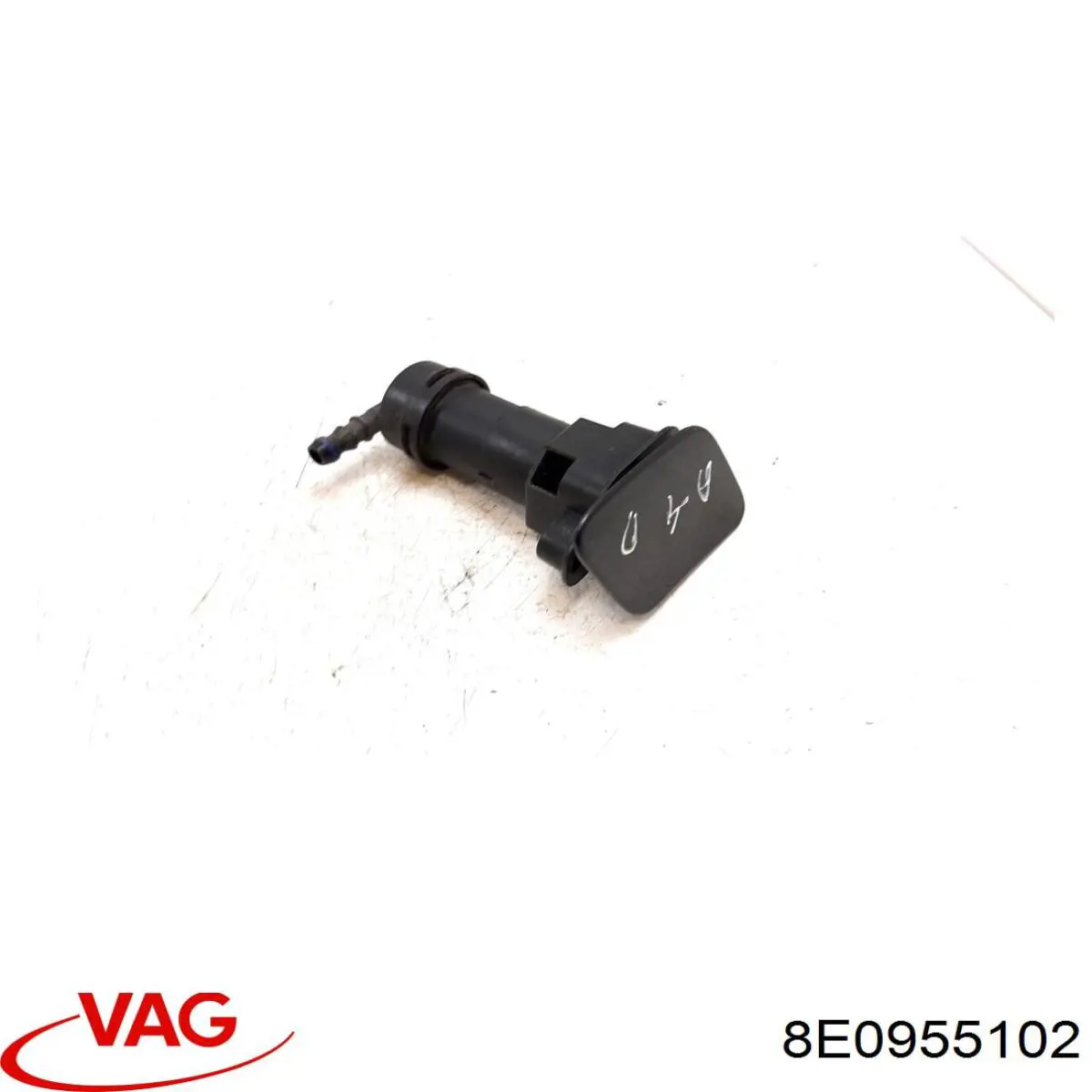 8E0955102 VAG Soporte de inyector del lavafaros (cilindro elevador)