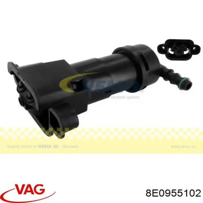 Comprar 8E0955102 VAG Soporte de inyector del lavafaros (cilindro elevador)