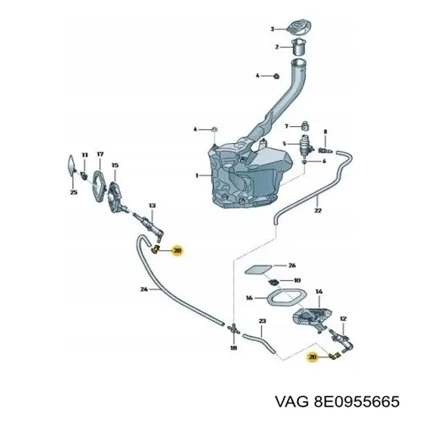8E0955665 VAG 