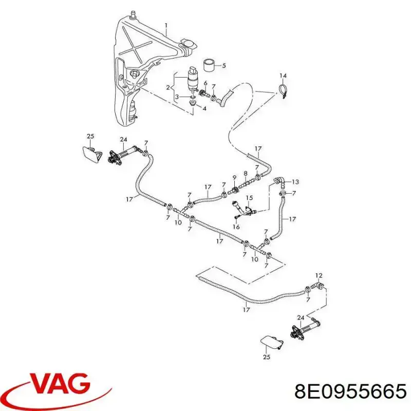 8E0955665 VAG