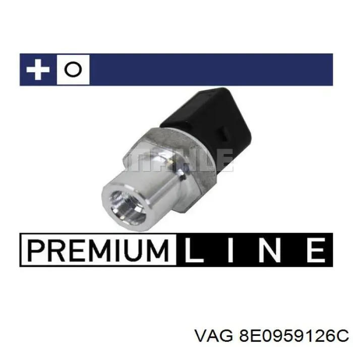 Sensor de presion de aire acondicionado 8E0959126C VAG