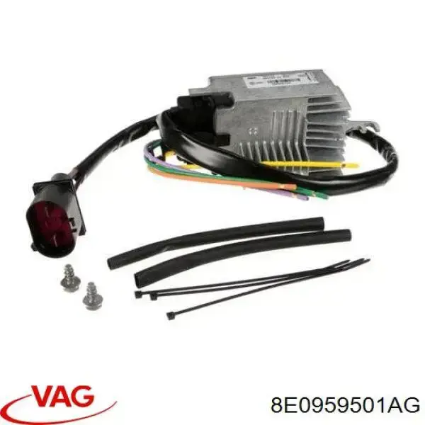 8E0959501AG VAG control de velocidad de el ventilador de enfriamiento (unidad de control)