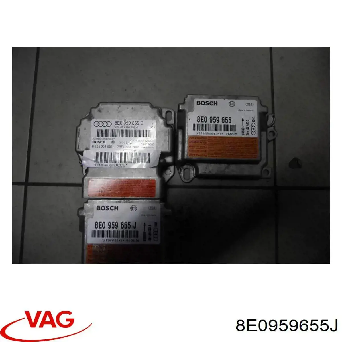 Módulo de control de airbag VAG 8E0959655J precio, desde 53,72 EUR