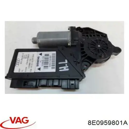 Comprar 8E0959801A VAG Motor del elevalunas de la puerta trasera izquierda