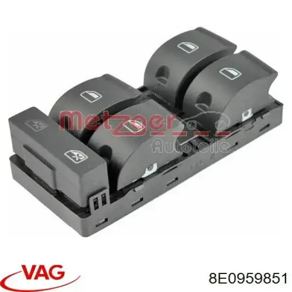 Unidad de control de elevalunas delantera izquierda VAG 8E0959851 precio, desde 35,76 EUR