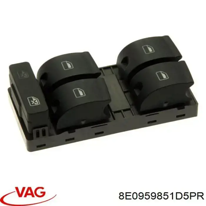 8E0959851D5PR VAG Unidad de control de elevalunas delantera izquierda