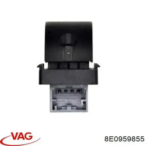 8E0959855 VAG Botón de encendido, motor eléctrico, elevalunas, puerta delantera derecha