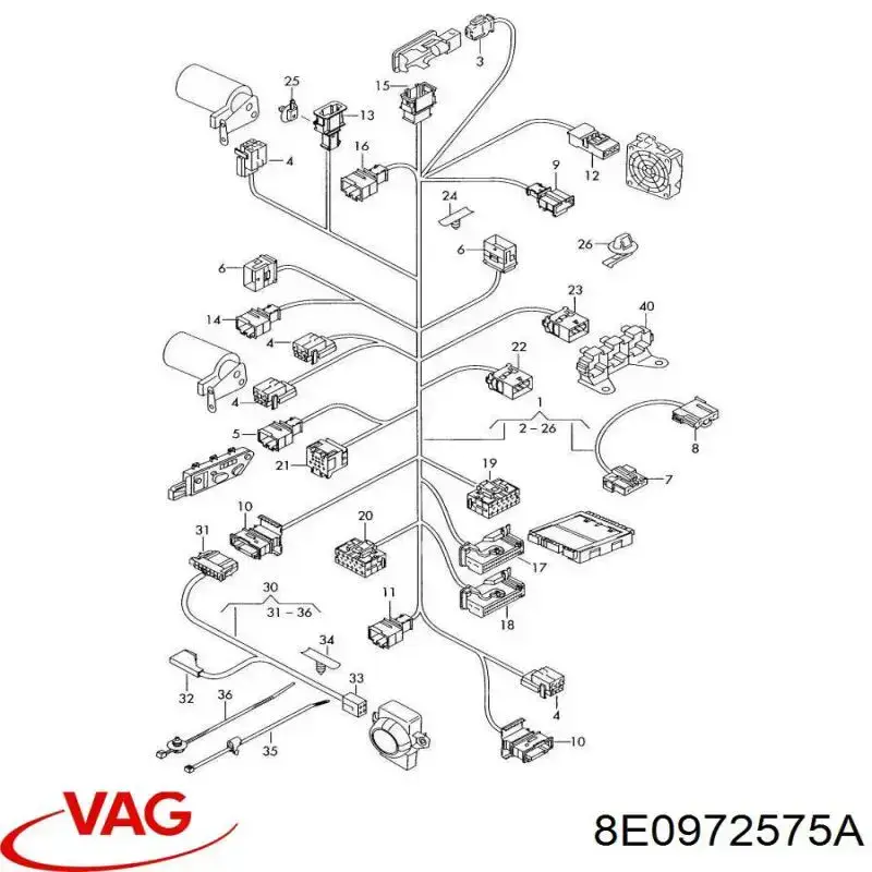  VAG 8E0972575A precio, desde 13,11 EUR