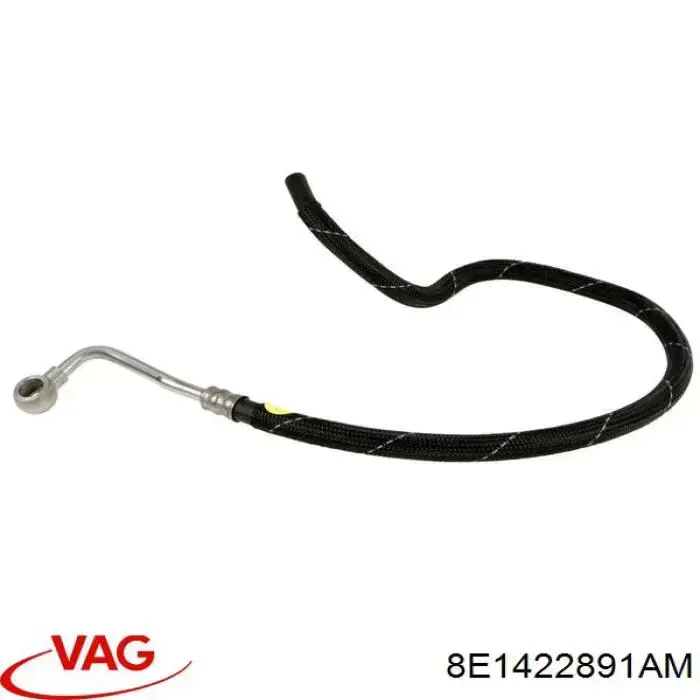 Comprar 8E1422891AF VAG Manguera de baja presión de la dirección asistida, de la cremallera al radiador