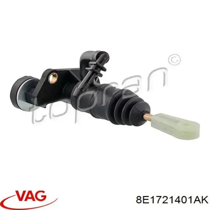Cilindro maestro de embrague 8E1721401AK VAG