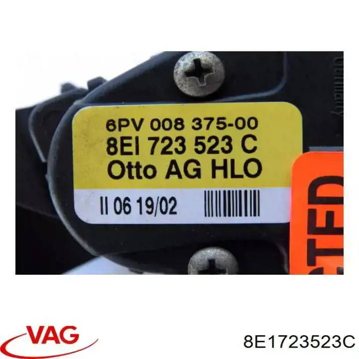 Comprar 8E1723523J VAG Pedal del acelerador