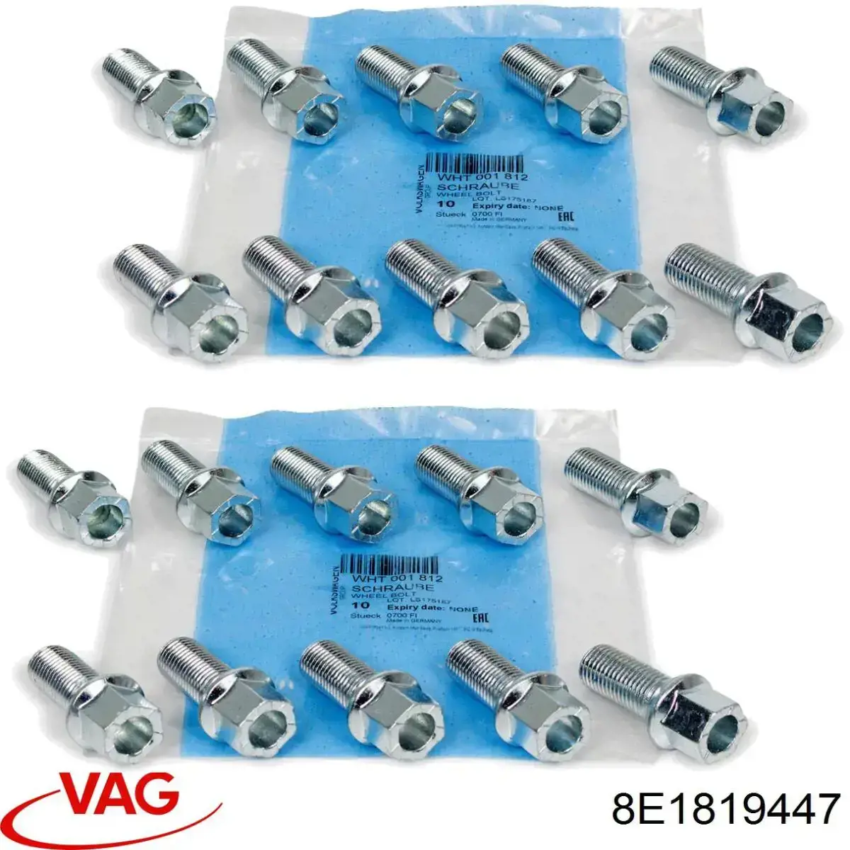 8E181944701CREF VAG Rejilla de limpiaparabrisas