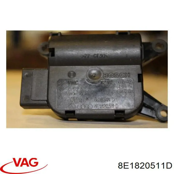 Actuador de compuerta de la calefacción 8E1820511L VAG
