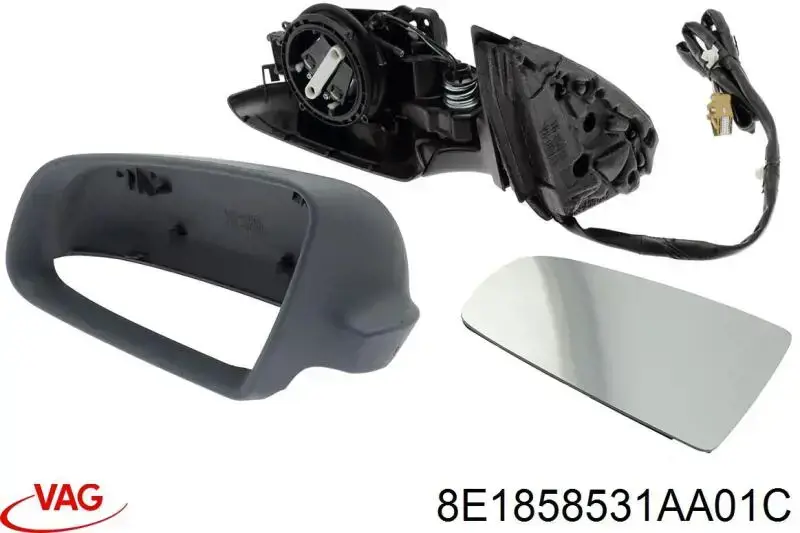 Espejo izquierdo VAG 8E1858531AA01C precio, desde 53,72 EUR