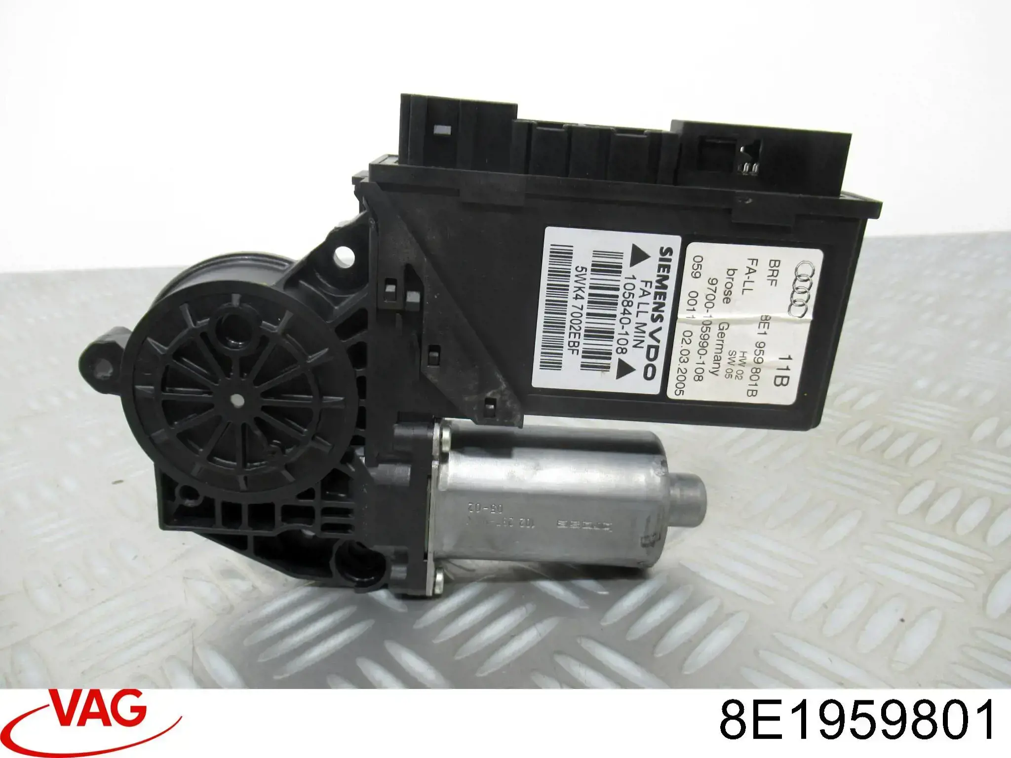 8E1959801 VAG motor del elevalunas eléctrico
