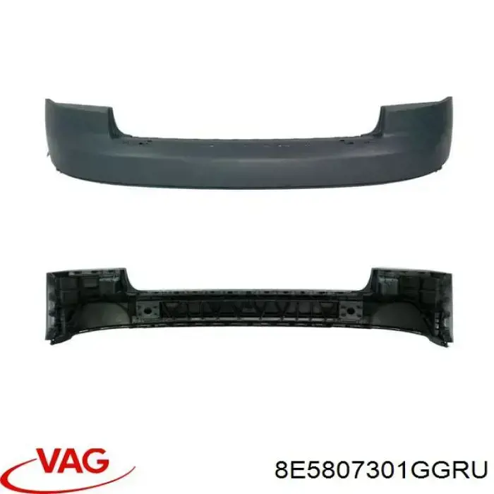 Parachoques trasero 0325544 VAN Wezel