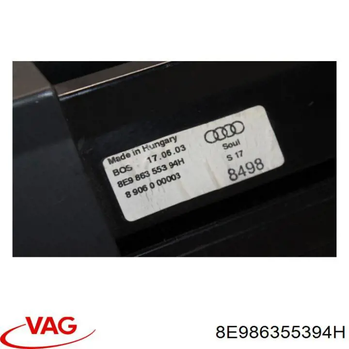  VAG 8E986355394H precio, desde 117,61 EUR