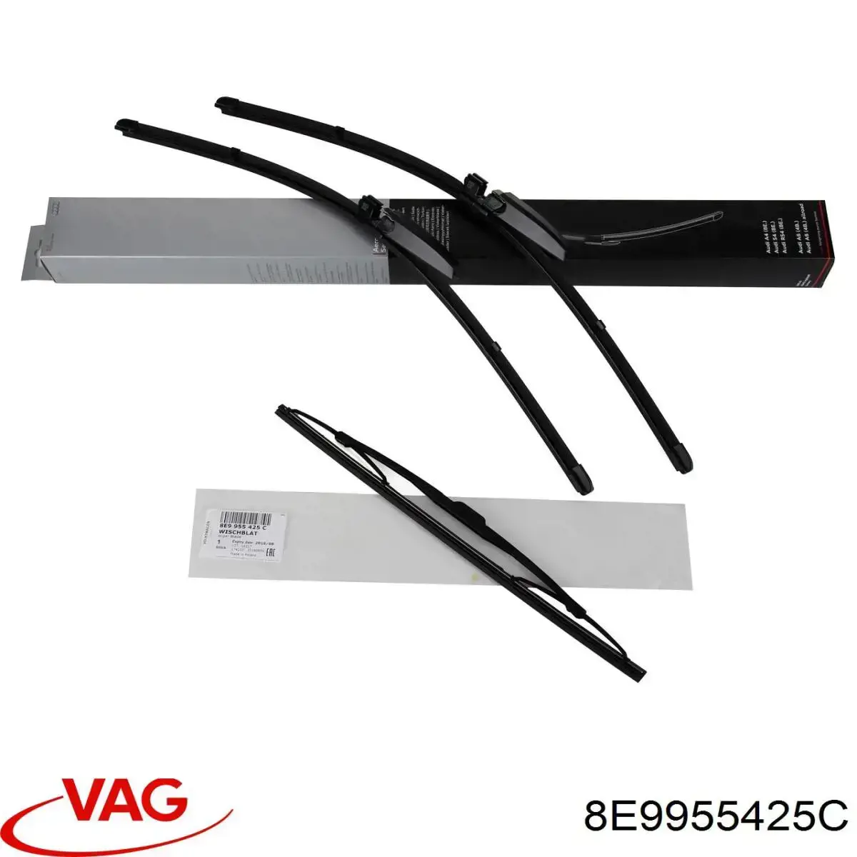 8E9955425C VAG Limpiaparabrisas trasero