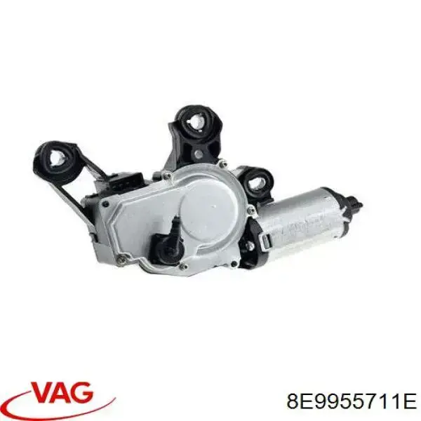 Motor limpiaparabrisas, trasera 8E9955711E VAG