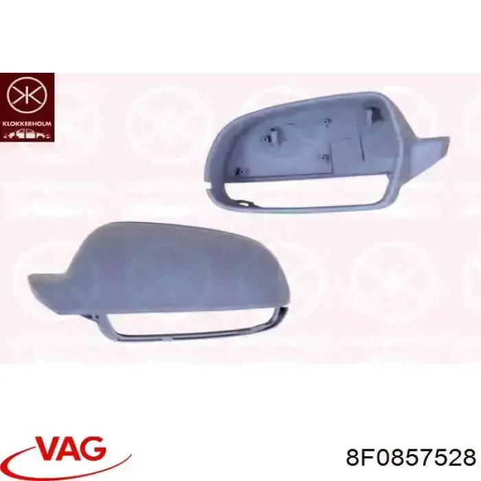 8F0857528 VAG superposicion(cubierta De Espejo Retrovisor Derecho)