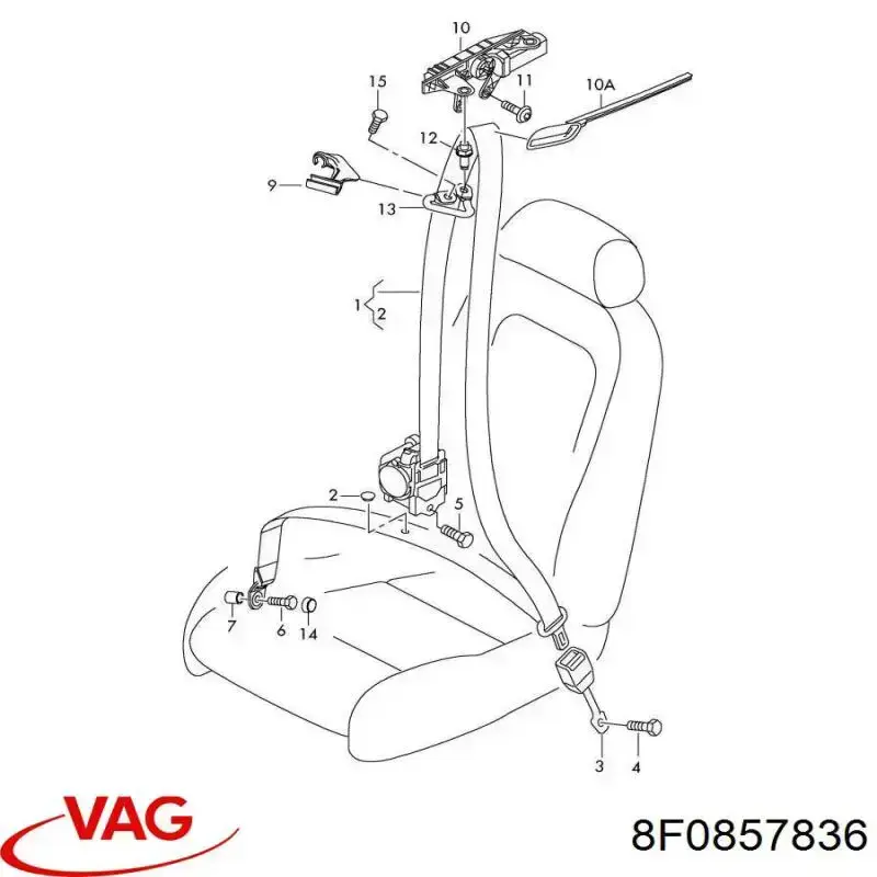 8F0857836 VAG 