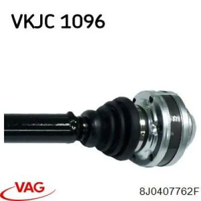 8J0407762F VAG Árbol de transmisión delantero derecho
