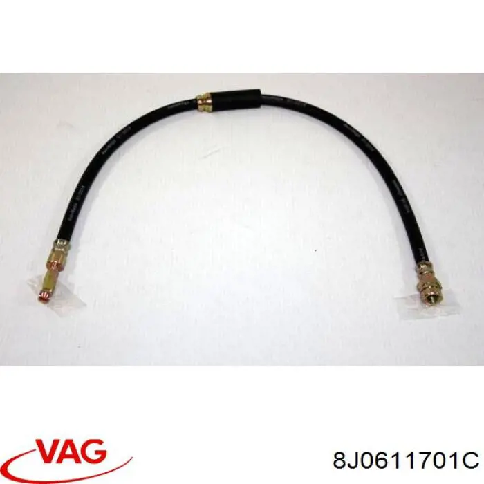 8J0611701C VAG Tubo de frenos delantero