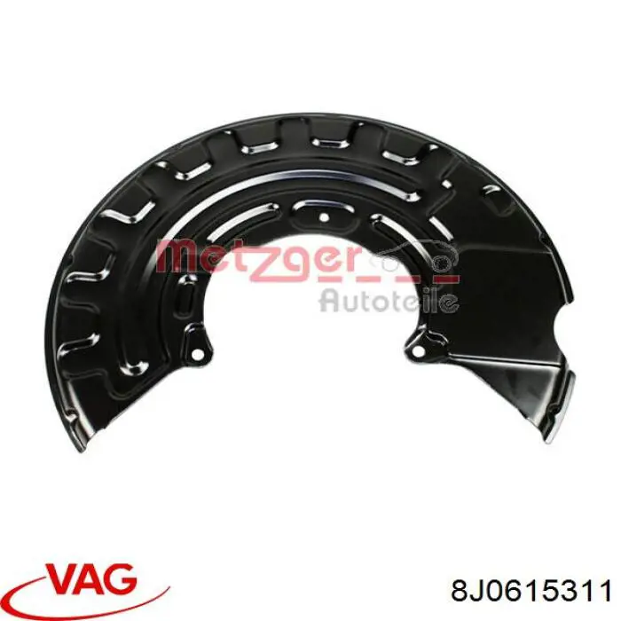Protector del disco de freno delantero izquierdo VAG 8J0615311 precio, desde 21,27 EUR