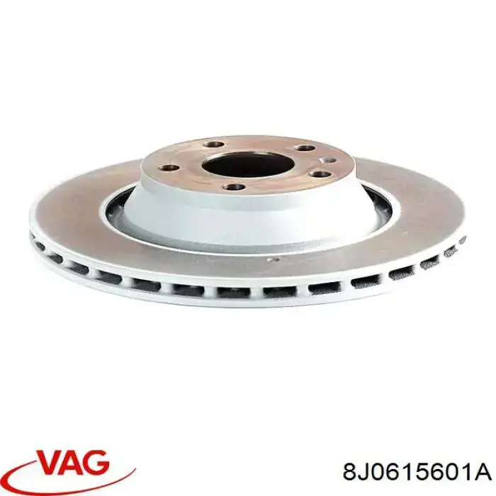 8J0615601A VAG Freno de disco trasero