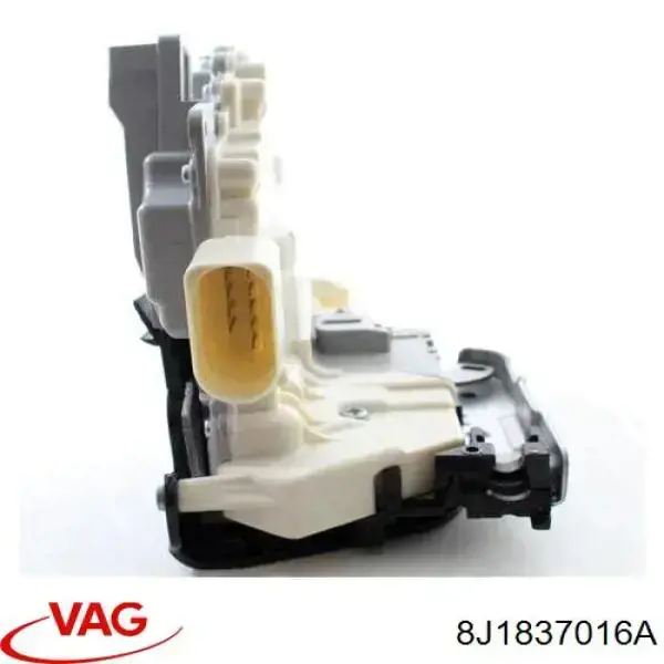 Cerradura de puerta delantera derecha 8J1837016A VAG
