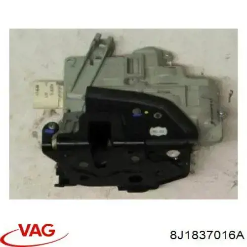 Cerradura de puerta delantera derecha 8J1837016A VAG