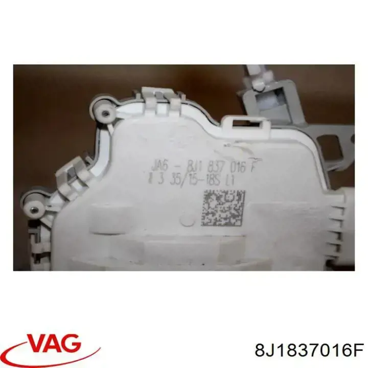 Comprar 8J1837016F VAG Cerradura de puerta delantera derecha