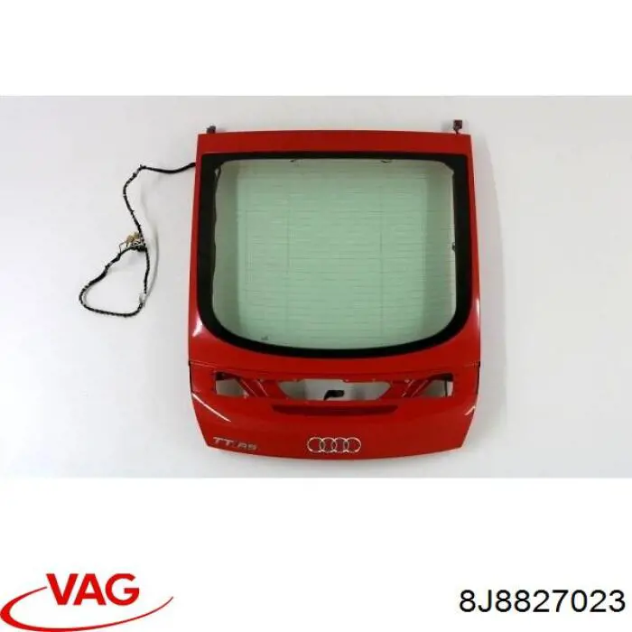 Tapa de maletero para Audi TT  8J3