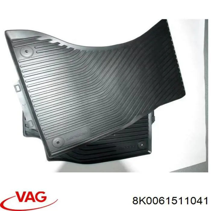 Comprar 8K0061511041 VAG Juego de alfombrillas traseras, 2 piezas