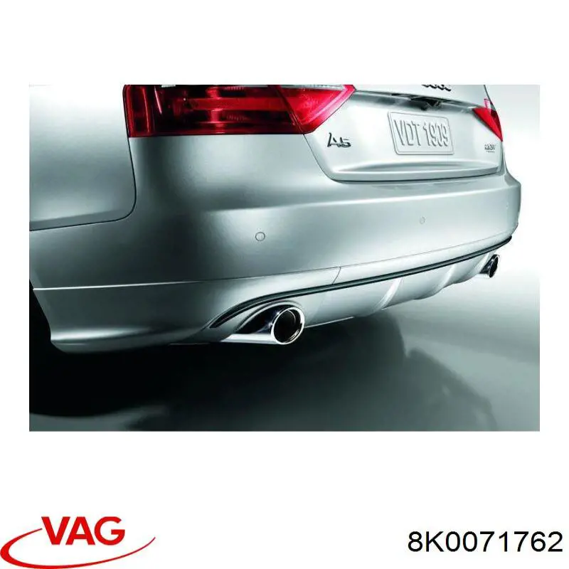 Cola de escape VAG 8K0253825D precio, desde 64,29 EUR