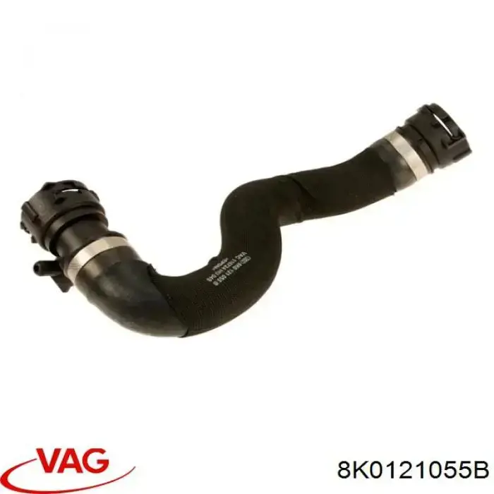 Manguera inferior del radiador 8K0121055B VAG