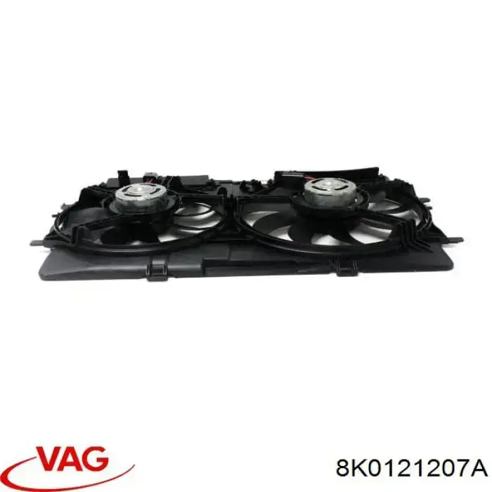 Comprar 8K0121207A VAG Bastidor, radiador