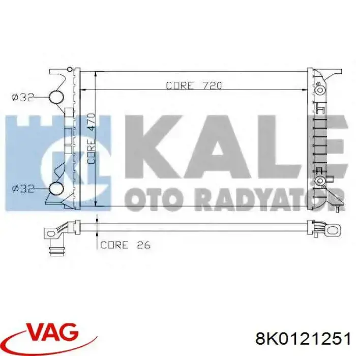Comprar 8K0121251 VAG 