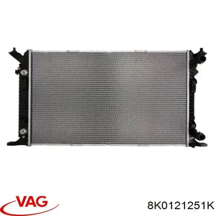 8K0121251K VAG radiador refrigeración del motor