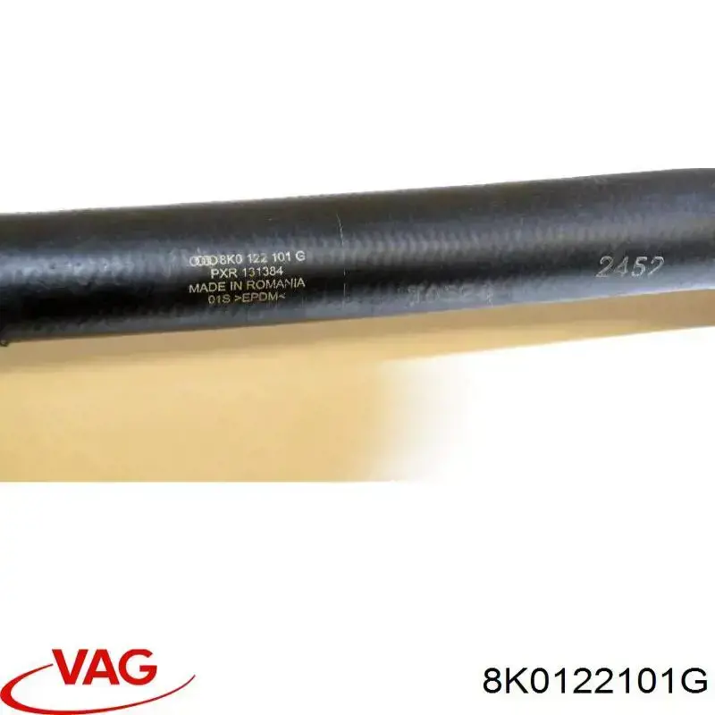 8K0122101G VAG Manguera superior del radiador