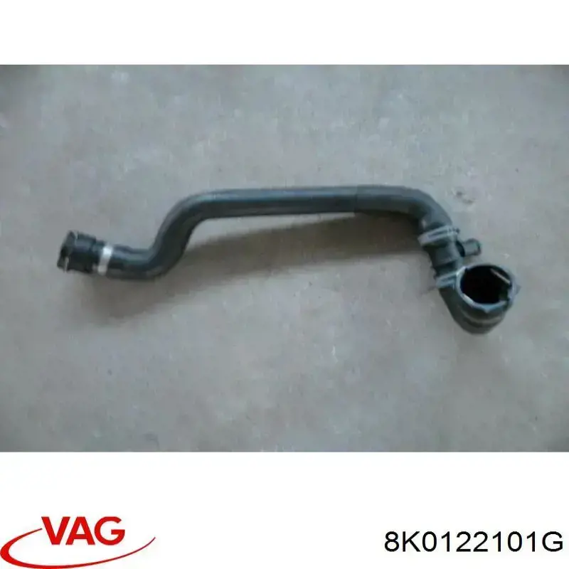 Manguera superior del radiador VAG 8K0122101G precio, desde 43,10 EUR