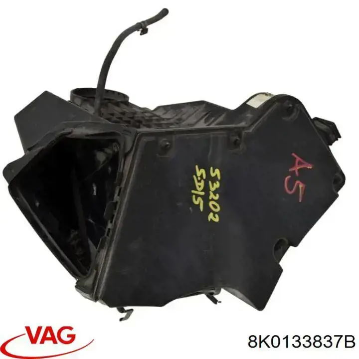 Caja del filtro de aire VAG 8K0133837B