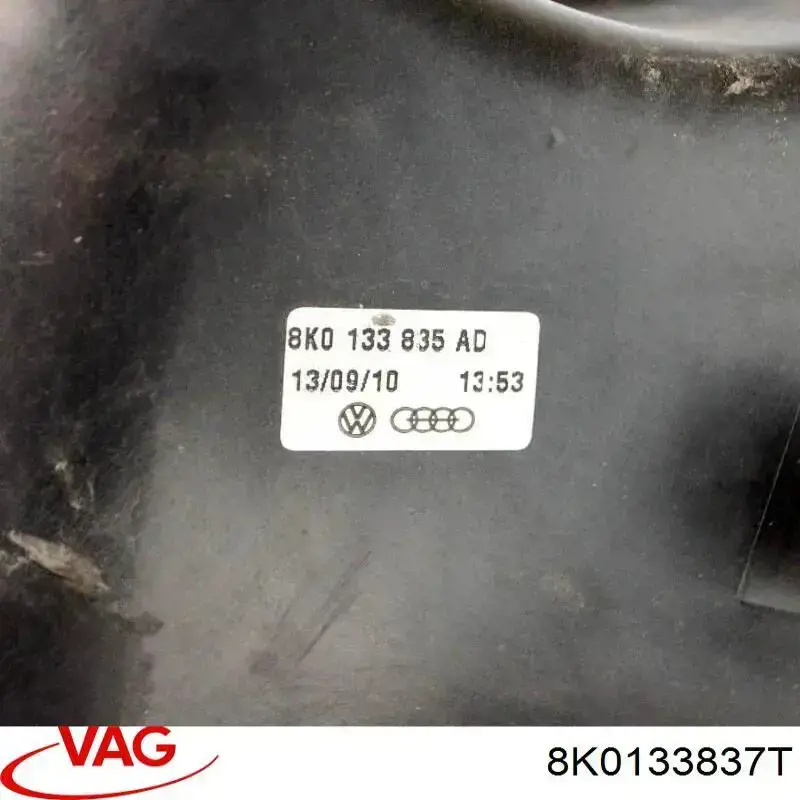 8K0133837T VAG Carcasa del filtro de aire