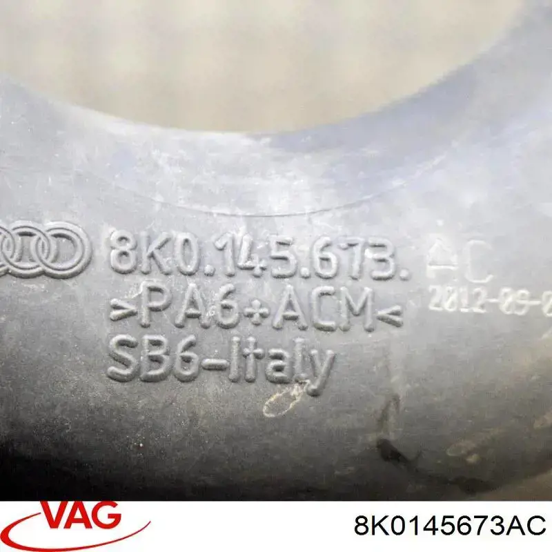 Manguera del intercooler VAG 8K0145673AC precio, desde 106,00 EUR
