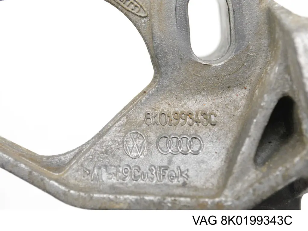 Soporte del soporte izquierdo del motor 8K0199343C VAG
