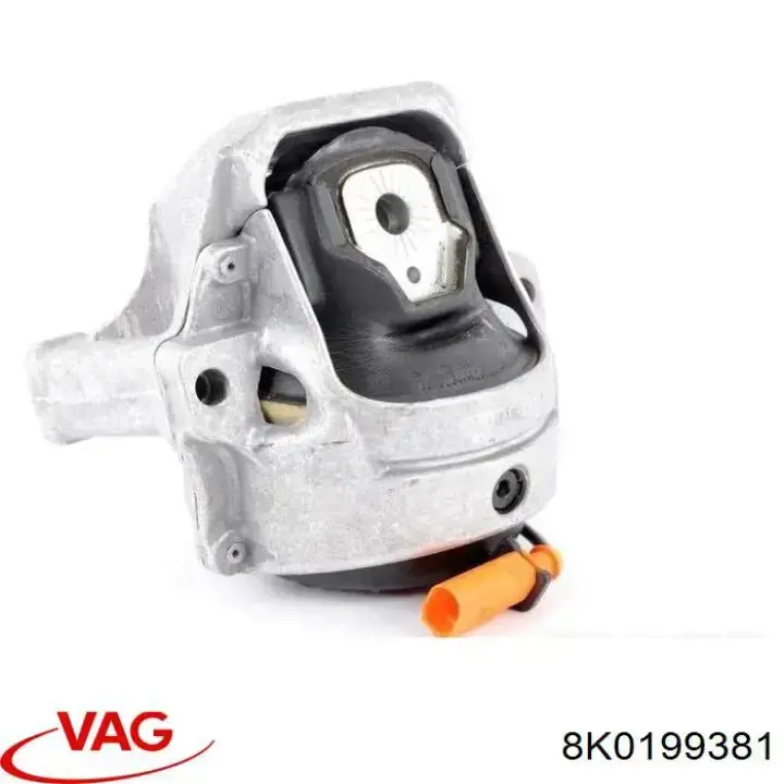 Soporte izquierdo del motor 8K0199381 VAG